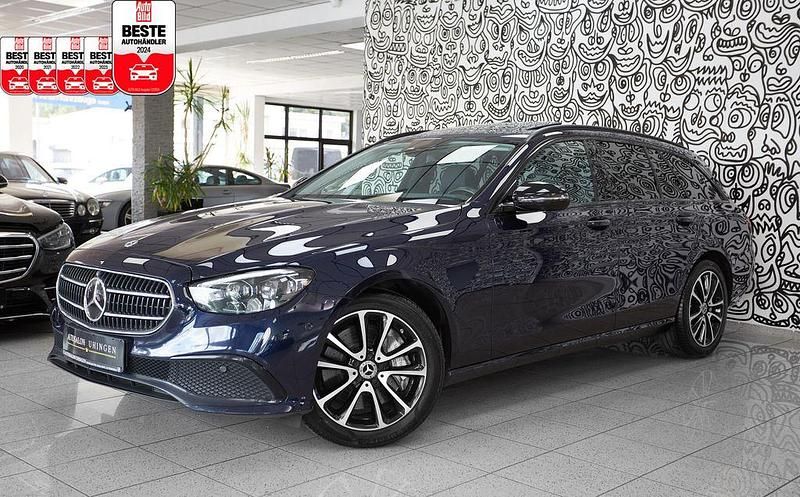 Cavansitblau metallic Gebraucht 2021 Mercedes E450 Kombi | 35.770 € (Fairer Preis) - Bild 1/3
