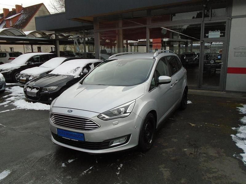 Silber Gebraucht 2018 Ford Grand C-Max Titanium Van / Kleinbus | 10.900 € (Fairer Preis) - Bild 1/4