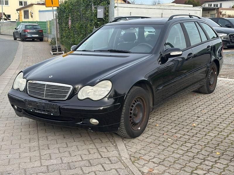 Schwarz Gebraucht 2004 Mercedes C180 Kombi | 1.499 € (Superpreis) - Bild 1/4
