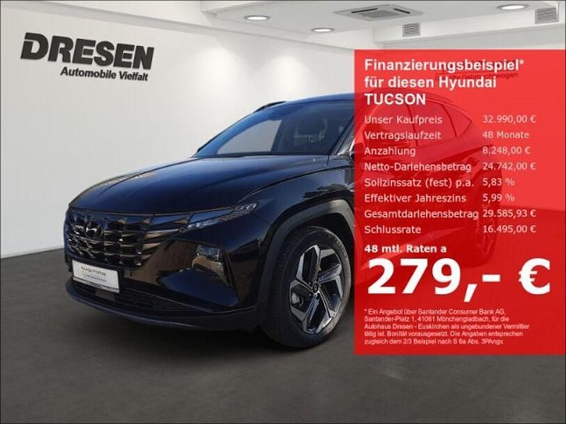 Mineraleffekt) (schwarz Gebraucht 2023 Hyundai Tucson Prime SUV | 32.990 € (Fairer Preis) - Bild 1/4