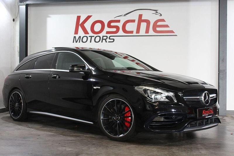 Schwarz Gebraucht 2017 Mercedes CLA45 AMG Shooting Brake AMG Kombi | 29.980 € (Fairer Preis) - Bild 1/4