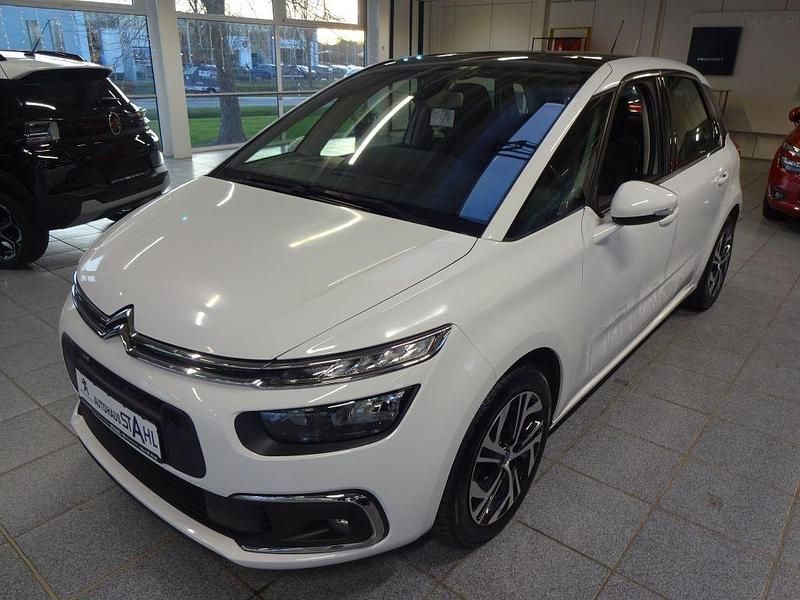 Weiß Gebraucht 2017 Citroën C4 Picasso Feel Van / Kleinbus | 10.450 € (Fairer Preis) - Bild 1/4