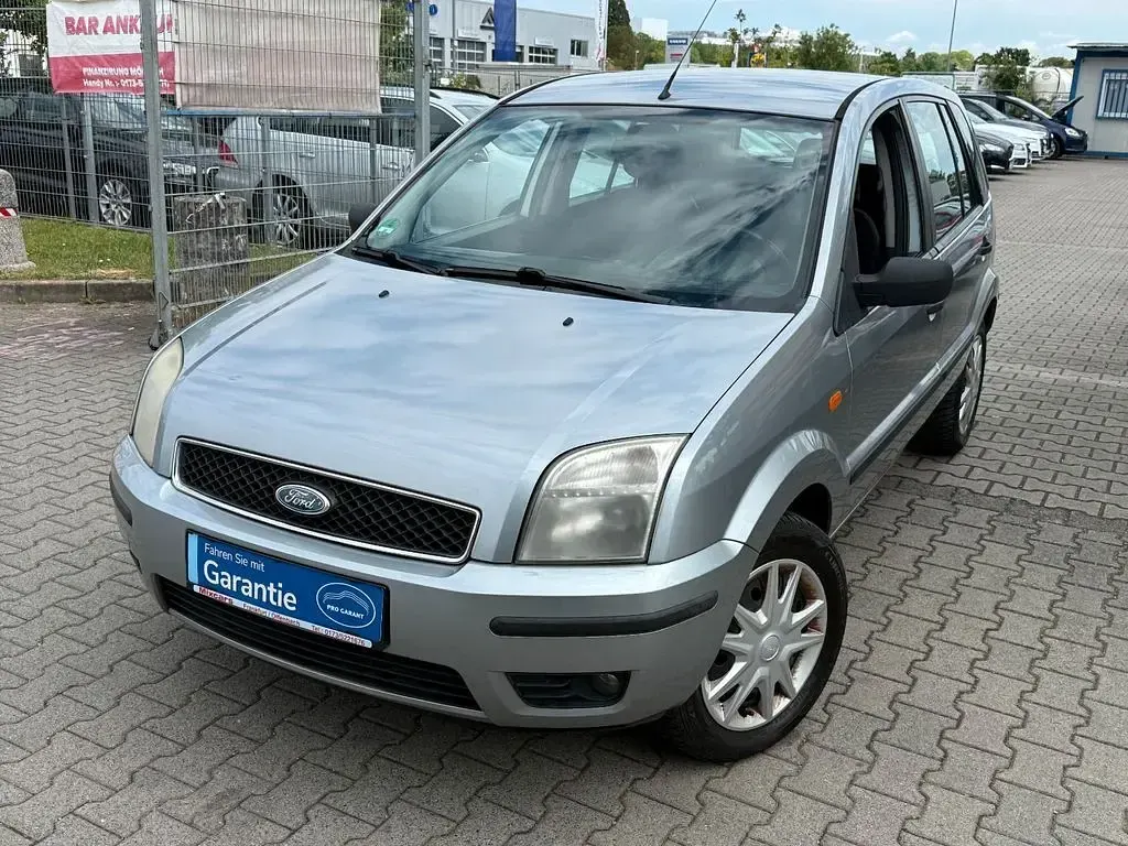 Gebraucht Ford Fusion 101 PS (74 kW) 2005 Silber Kleinwagen