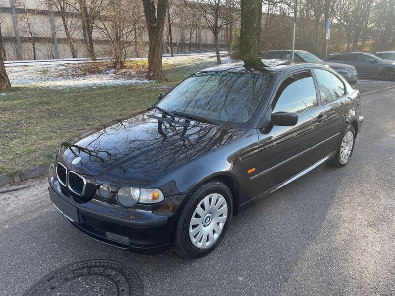 Schwarz Gebraucht 2004 BMW 316 Compact Advantage Kleinwagen | 2.400 € (Etwas zu teuer) - Bild 1/4