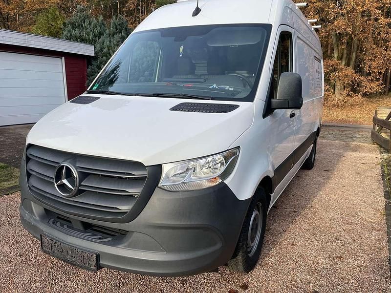 Arktikweiss Gebraucht 2019 Mercedes Sprinter Van | 22.350 € (Guter Preis) - Bild 1/4