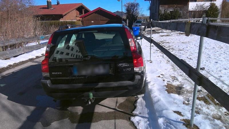 Gebraucht Volvo V70 2001 Schwarz Kombi