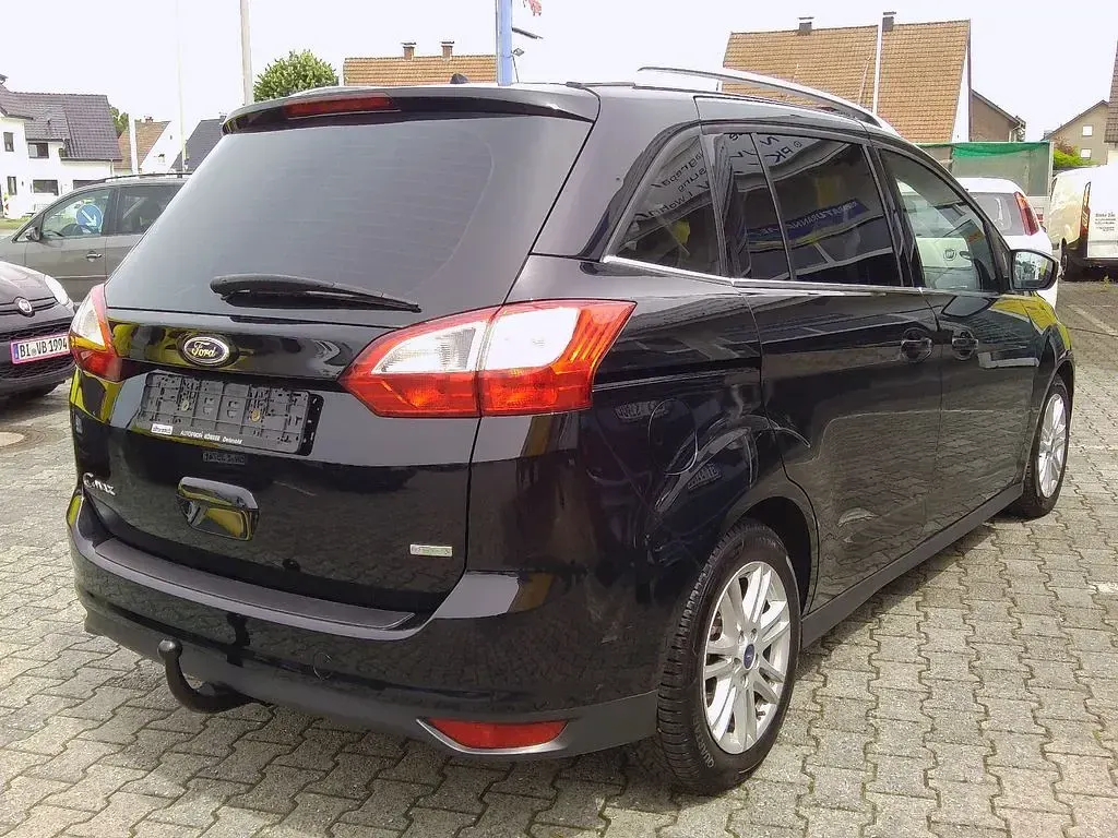 Gebraucht Ford Grand C-Max Titanium 101 PS (74 kW) 2014 Schwarz Van / Kleinbus