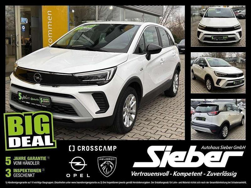 Gebraucht Opel Crossland X Elegance 110 PS (80 kW) 2022 Jade weiss SUV