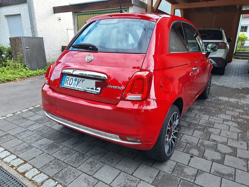 Gebraucht Fiat 500 69 PS (50 kW) 2023 Rot Kleinwagen