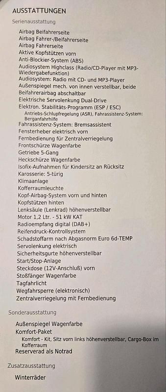 Schwarz Gebraucht 2020 Fiat Panda Easy Kleinwagen | 6.300 € (Superpreis) - Bild 1/4