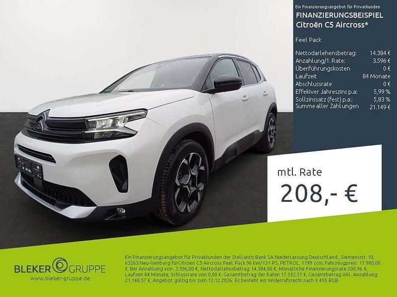 Weiß Gebraucht 2022 Citroën C5 Aircross Feel SUV | 17.980 € (Superpreis) - Bild 1/3