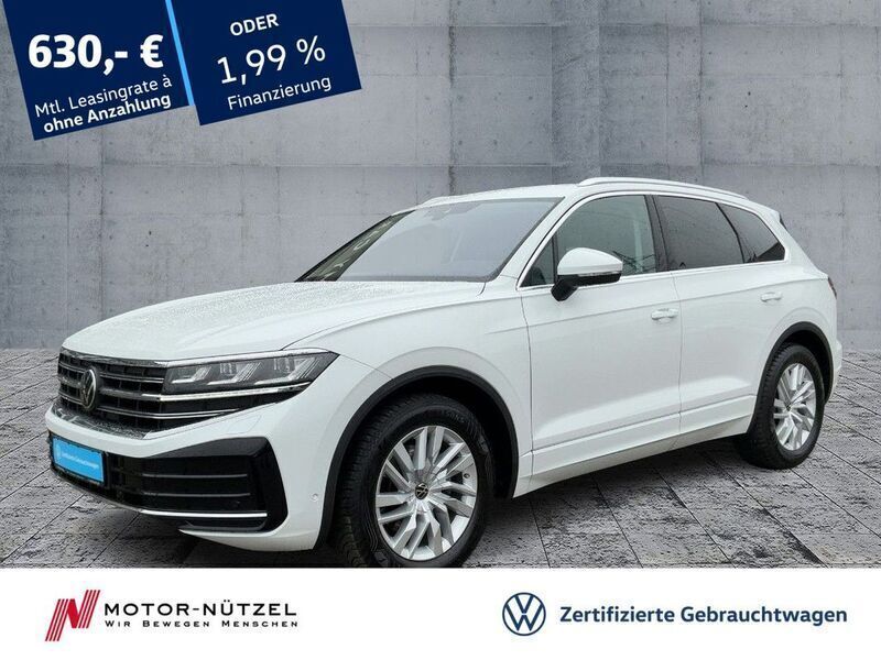 Pure white Gebraucht 2024 VW Touareg Elegance SUV | 54.950 € (Guter Preis) - Bild 1/4