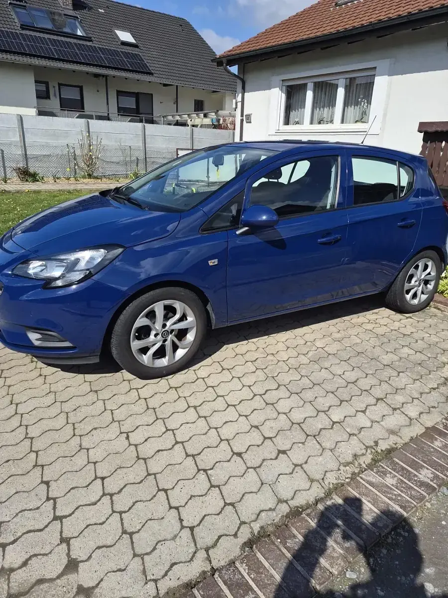 Gebraucht Opel Corsa 90 PS (66 kW) 2018 Blau Kleinwagen