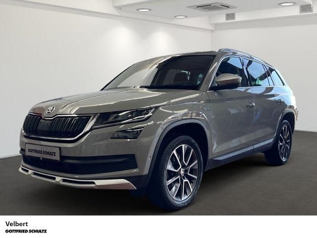 Grau Gebraucht 2021 Skoda Kodiaq Scout 4x4 SUV | 36.450 € (Teuer) - Bild 1/4