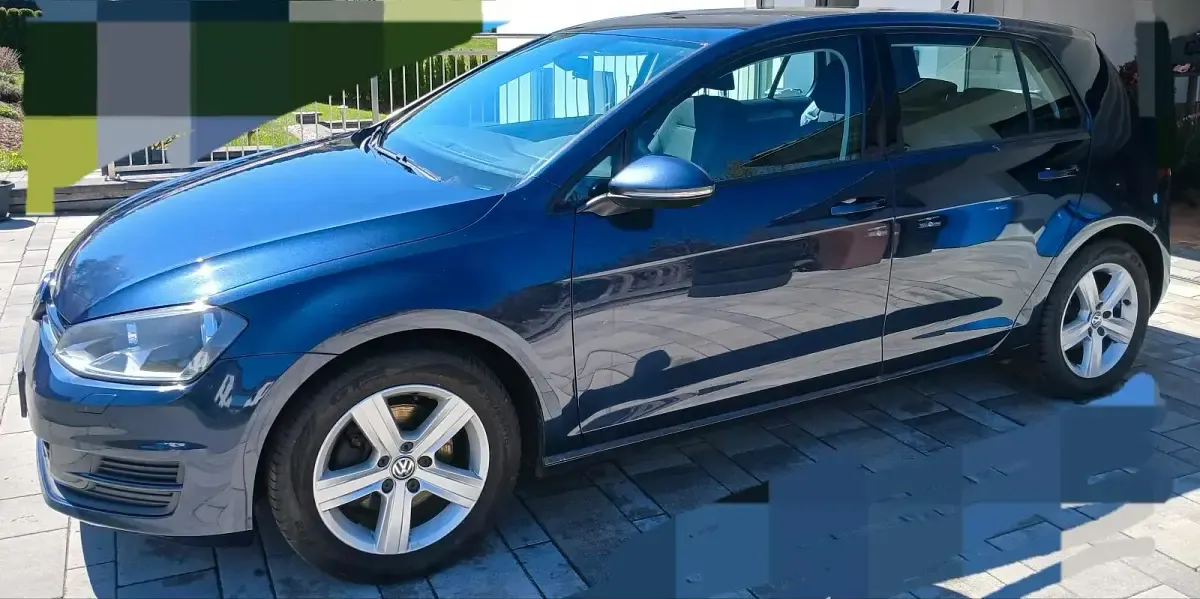Second-hand VW Golf VII 150 CP (110 kW) 2014 Albastru Berlinǎ