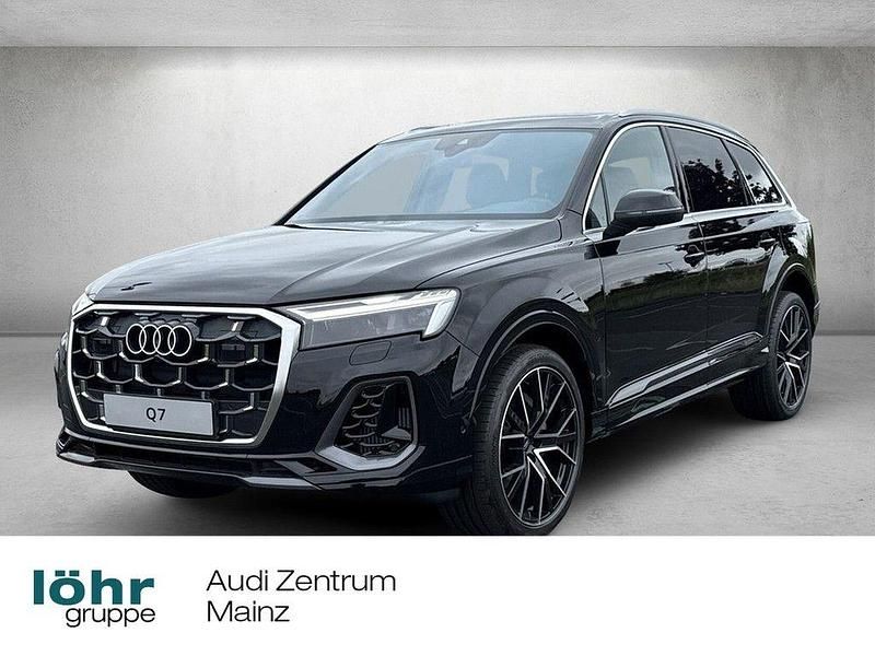 Mythosschwarz metallic Neu 2025 Audi Q7 S-Line SUV | 100.980 € (Teuer) - Bild 1/4