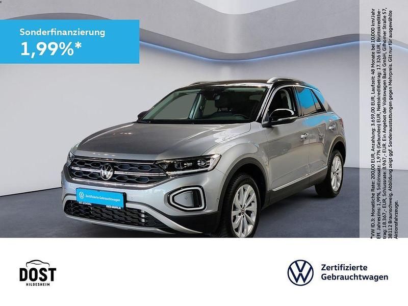 Silber Gebraucht 2024 VW T-Roc Style SUV | 29.930 € (Fairer Preis) - Bild 1/4