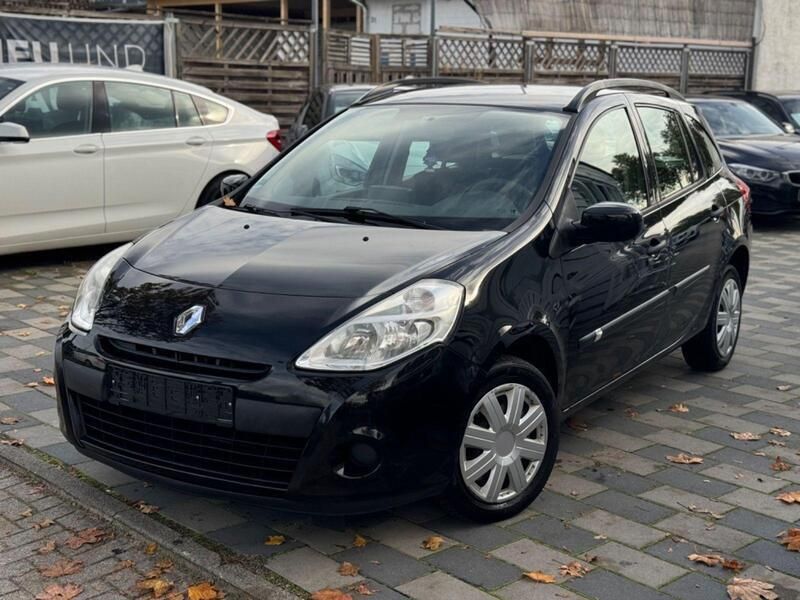Schwarz Gebraucht 2012 Renault Clio GrandTour Expression Kombi | 3.599 € - Bild 1/4