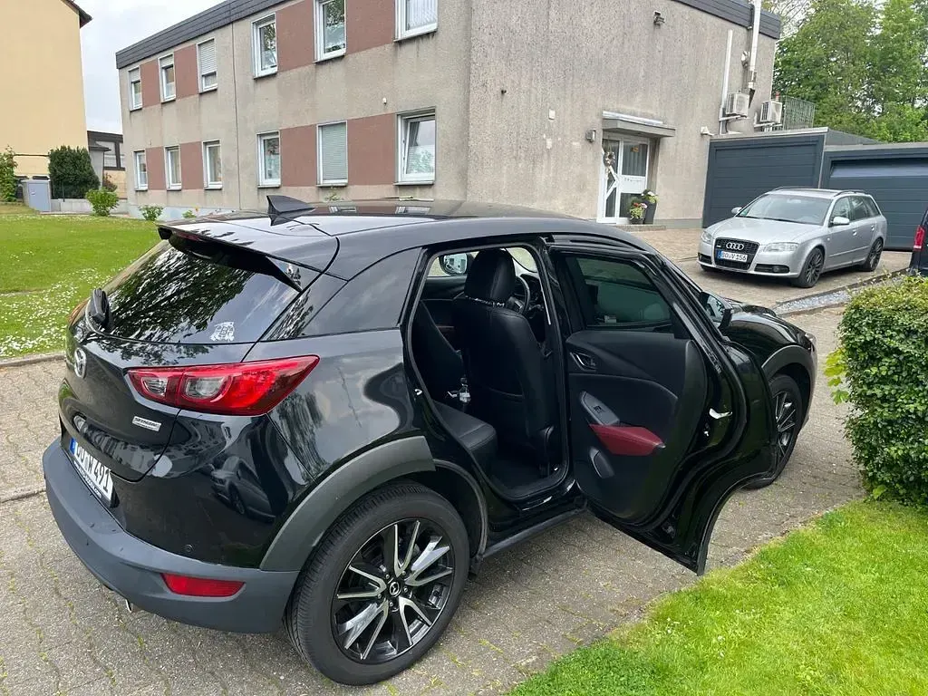 Gebraucht Mazda CX-3 Sports-Line 120 PS (88 kW) 2017 Schwarz SUV