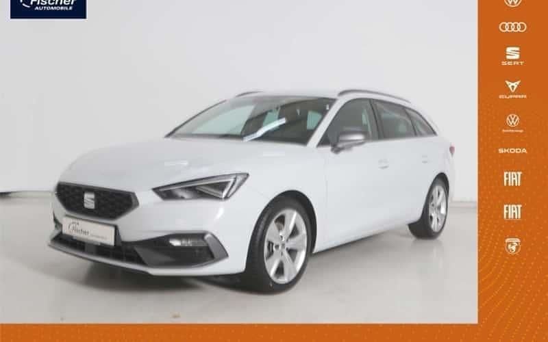 Weiß Gebraucht 2025 Seat Leon ST FR Kombi | 27.480 € (Fairer Preis) - Bild 1/4