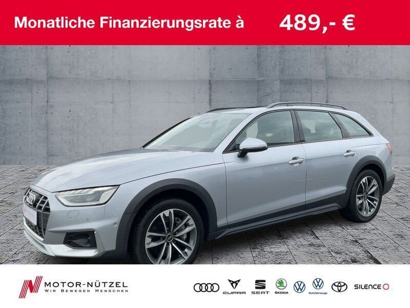 Florettsilber metallic Gebraucht 2022 Audi A4 Allroad Sport Kombi | 37.930 € (Fairer Preis) - Bild 1/4