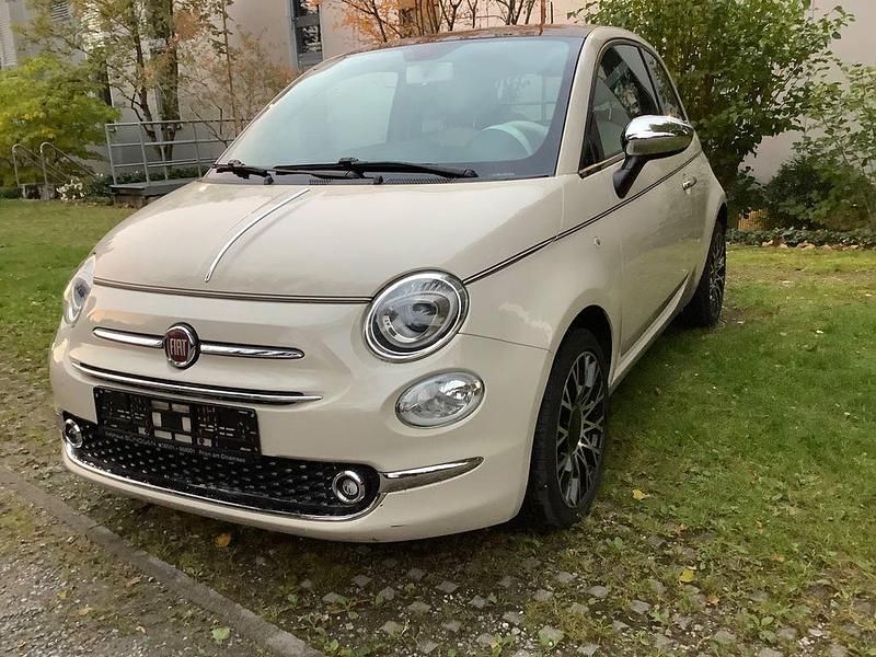 Beige Gebraucht 2019 Fiat 500 Collezione Kleinwagen | 7.750 € (Guter Preis) - Bild 1/4