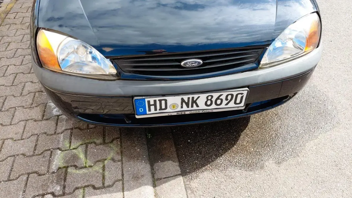 Gebraucht Ford Fiesta 2000 Blau Kleinwagen
