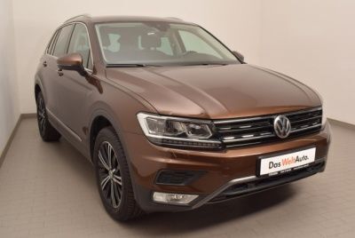 Gebraucht VW Tiguan Highline 150 PS (110 kW) 2016 Braun metallic SUV
