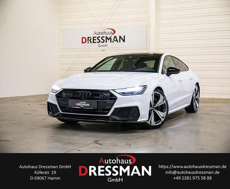 Gletscherweiß metallic Gebraucht 2023 Audi S7 Sport Kleinwagen | 64.160 € (Fairer Preis) - Bild 1/4
