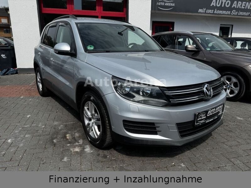 Gebraucht VW Tiguan Trendline 110 PS (80 kW) 2016 Silber SUV