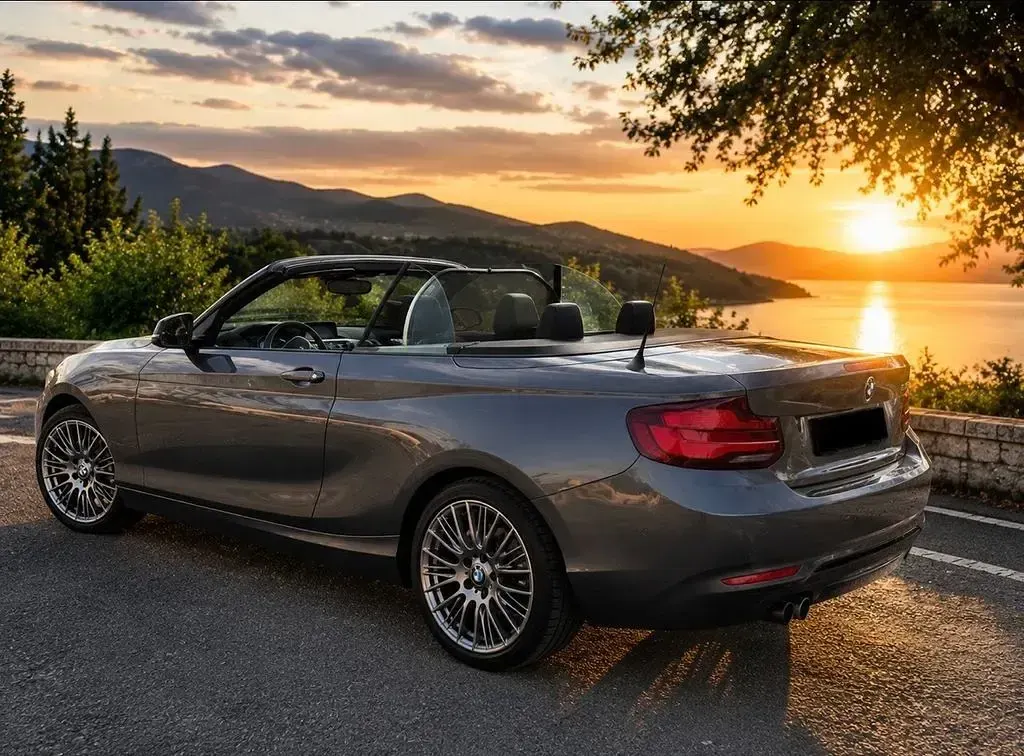 Gebraucht BMW 220 Sport Line 184 PS (135 kW) 2021 Grau Cabrio
