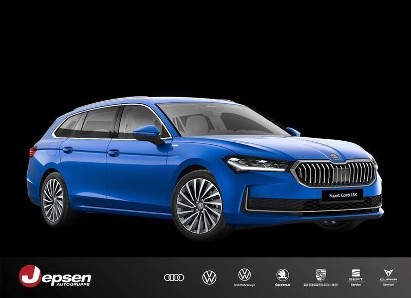 Blau Neu 2025 Skoda Superb LAURIN & KLEMENT Kombi | 46.970 € (Fairer Preis) - Bild 1/4