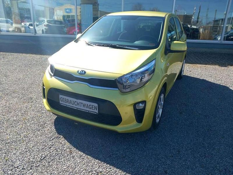 Gebraucht Kia Picanto Edition 7 67 PS (49 kW) 2018 (l2e) lime light met. Kleinwagen