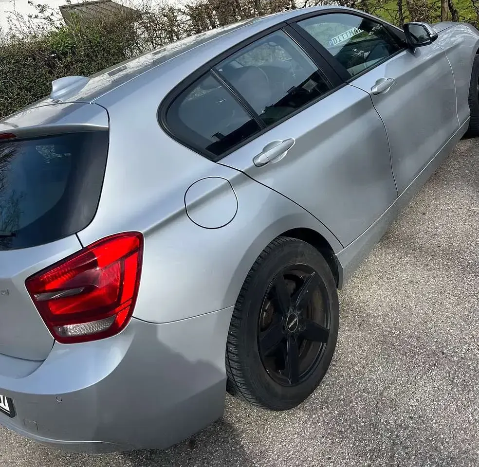 Brugt BMW 116 Efficient Dynamics 116 HK (85 kW) 2014 Sølv Hatchback