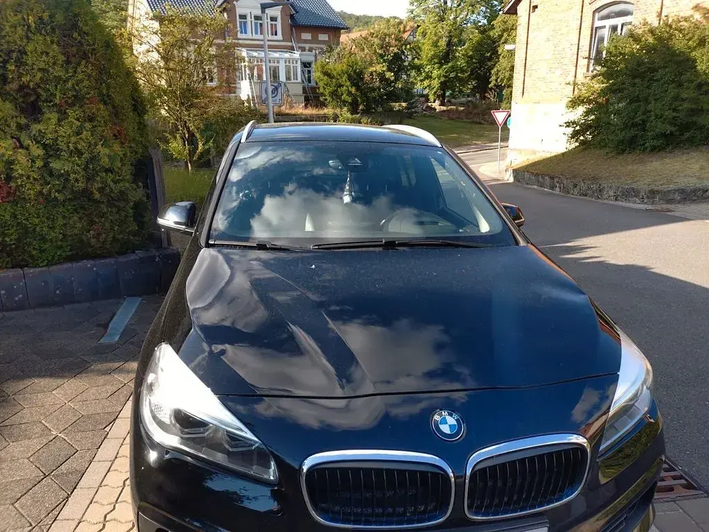 Gebraucht BMW 220 Gran Tourer 192 PS (141 kW) 2016 Schwarz Van / Kleinbus