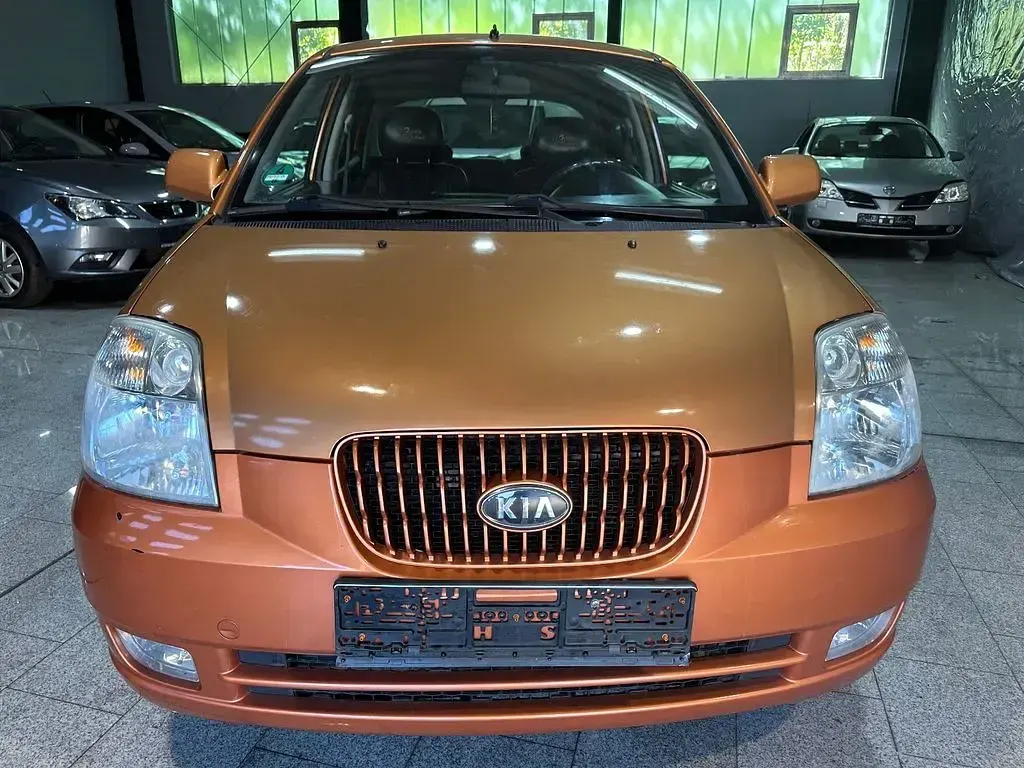 Gebraucht Kia Picanto EX 65 PS (47 kW) 2006 Orange Kleinwagen
