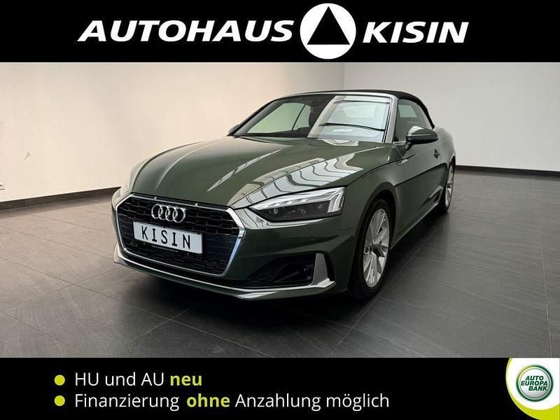Green metallic Gebraucht 2024 Audi A5 Cabriolet Advanced Plus Cabrio | 43.999 € (Guter Preis) - Bild 1/4