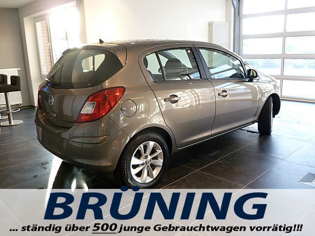 Gebraucht Opel Corsa 86 PS (63 kW) 2014 Grau metallic Kleinwagen
