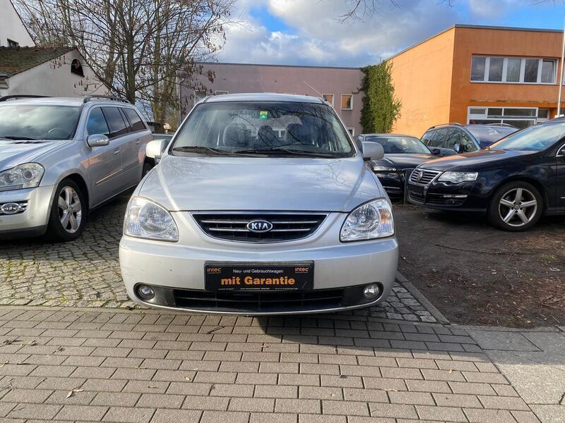 Gebraucht Kia Carens EX 113 PS (83 kW) 2006 Silber Van / Kleinbus