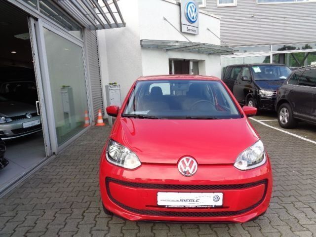 Gebraucht VW up! move up! 60 PS (44 kW) 2013 Rot Kleinwagen