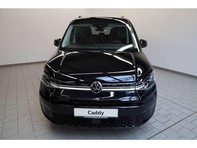 Neu VW Caddy Goal 122 PS (89 kW) 2025 Deep black perleffekt Van / Kleinbus