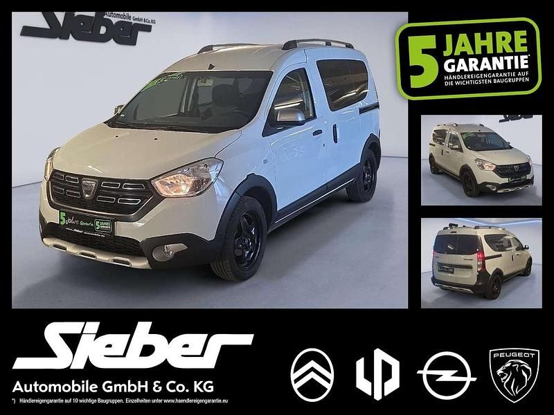 Gebraucht Dacia Dokker Stepway 102 PS (75 kW) 2019 Gletscherweiss Van / Kleinbus