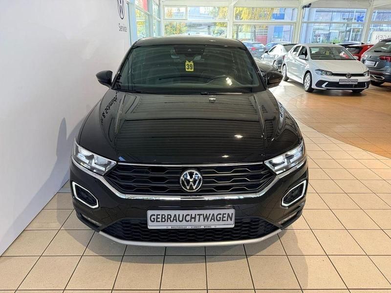 Gebraucht VW T-Roc Sportline 150 PS (110 kW) 2021 Deep black perleffekt (metallic) SUV