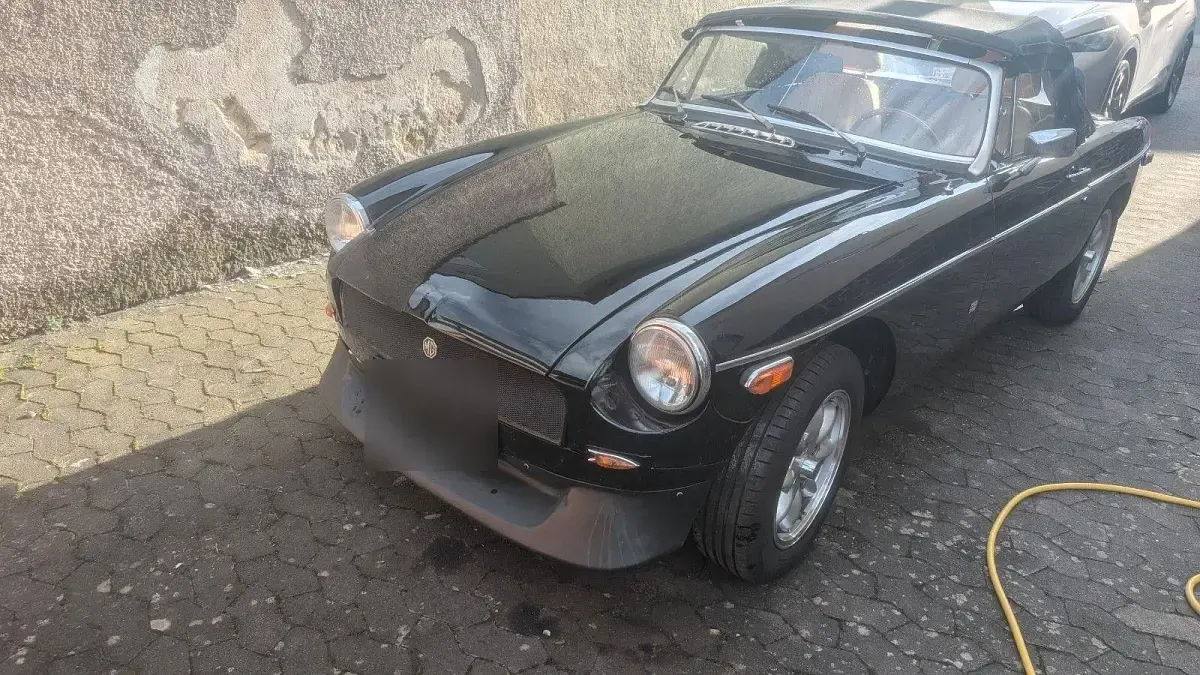 Usata MG B 84 CV (61 kW) 1979 Nero Cabrio