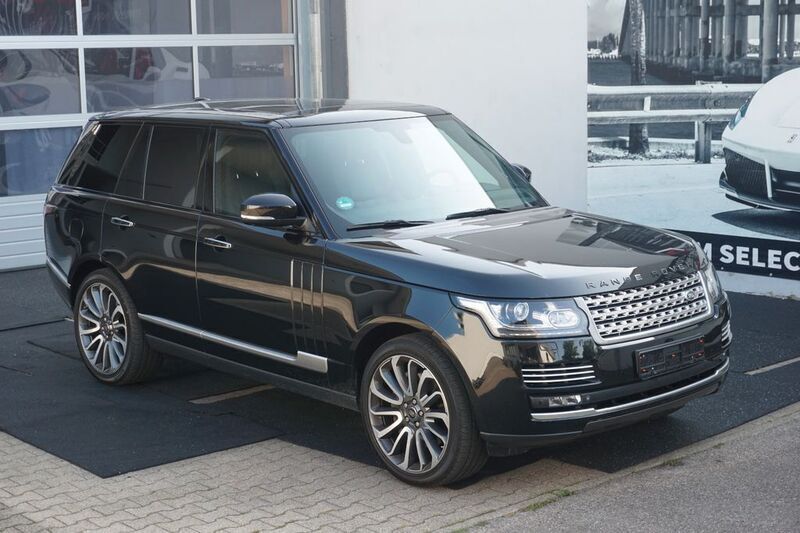 Santorini black Gebraucht 2014 Land Rover Range Rover Autobiography SUV | 35.790 € (Guter Preis) - Bild 1/4