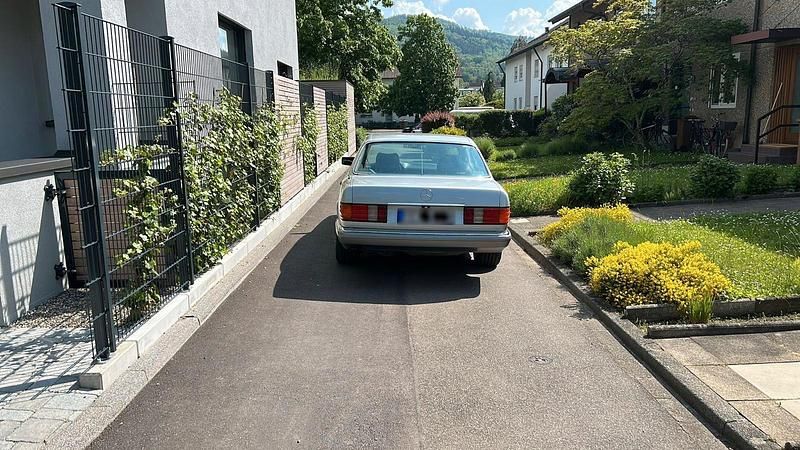 Gebraucht Mercedes 420 1986 Silber Limousine