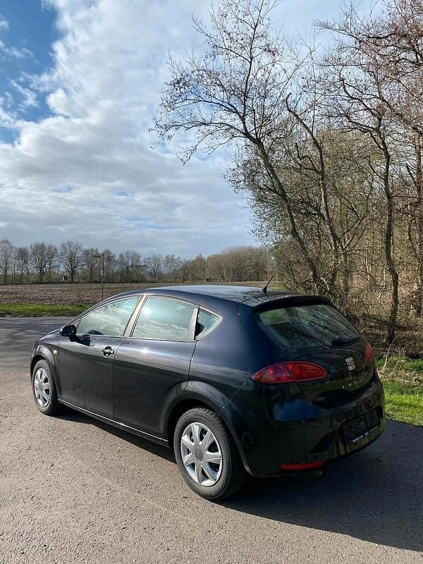 Gebraucht Seat Leon 86 PS (63 kW) 2008 Schwarz Kleinwagen