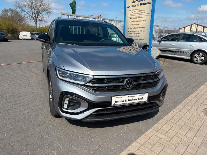 Silber Gebraucht 2023 VW T-Roc R-line SUV | 27.490 € (Fairer Preis) - Bild 1/4