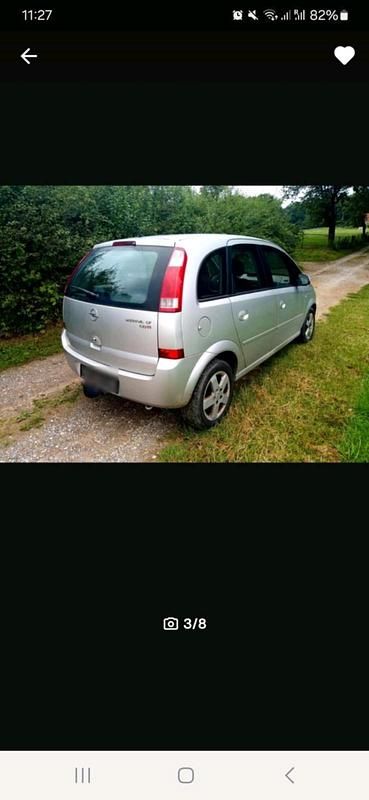 Gebraucht Opel Meriva 101 PS (74 kW) 2004 Grau Van / Kleinbus