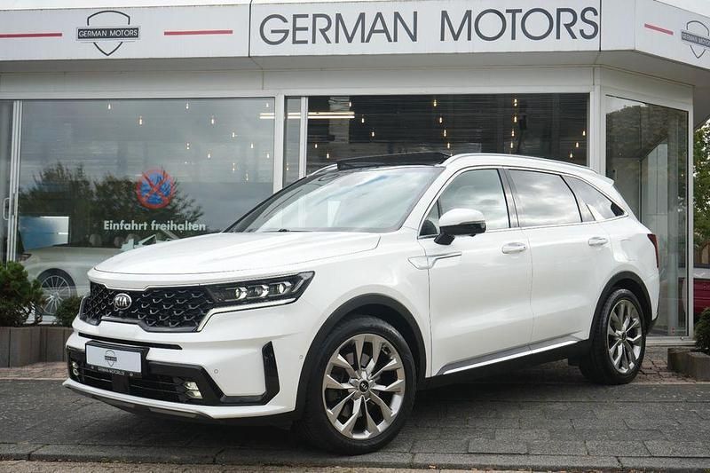 Weiß Gebraucht 2021 Kia Sorento Platinum SUV | 37.999 € (Etwas zu teuer) - Bild 1/4